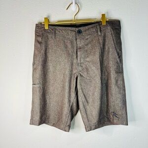 Hybrid Collection Men’s Casual Shorts Brown Lightweight Outdoor Style Size 30